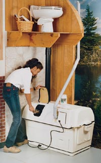 Centrex 2000 Composting Toilet System